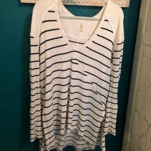 Free People striped thermal